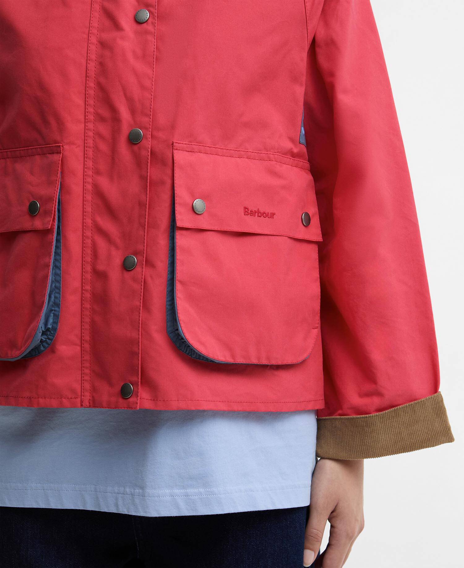 Paul Smith Loves Barbour Spey Casual Jacket Winterberry/Ancient/Winterberry image number 5