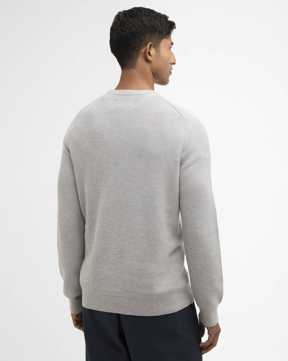Essential Honeycomb Crew Neck Sweater