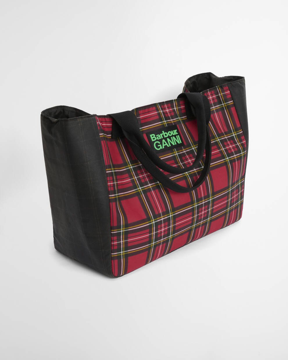 Barbour x GANNI Waxed Tote Bag