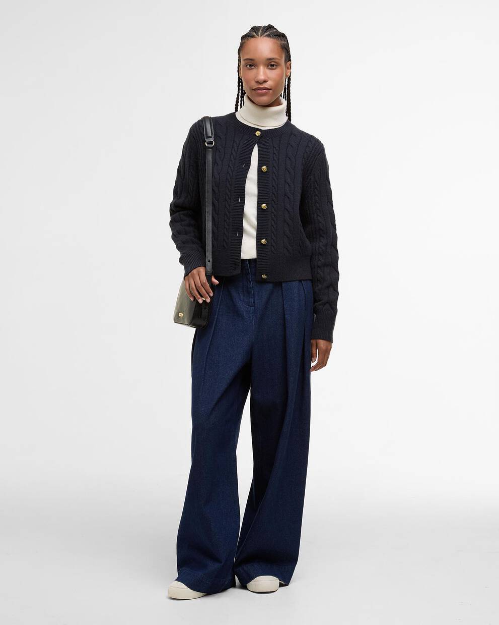 Cardigan Elina Rundhalsausschnitt