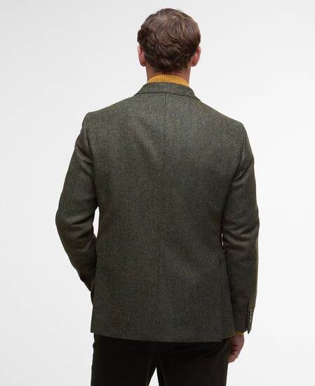 Blazer Godfrey Moons Shetland Olive Blazer Godfrey Moons Shetland Olive