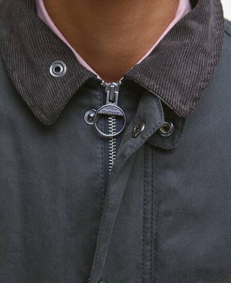 Ambleside Waxed Jacket Grey/Tartan Tbc