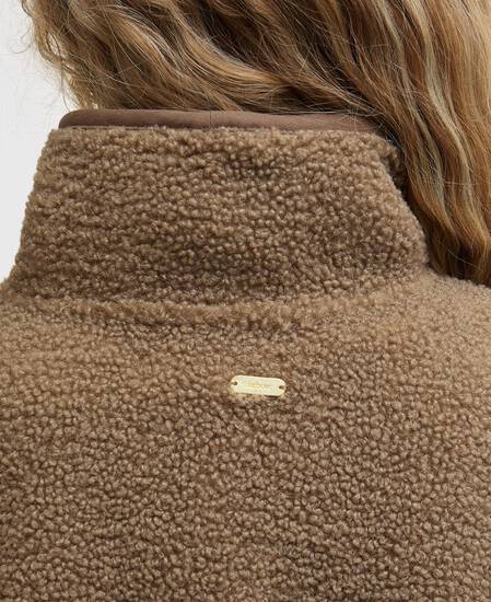 Mabel Fleece Military Brown