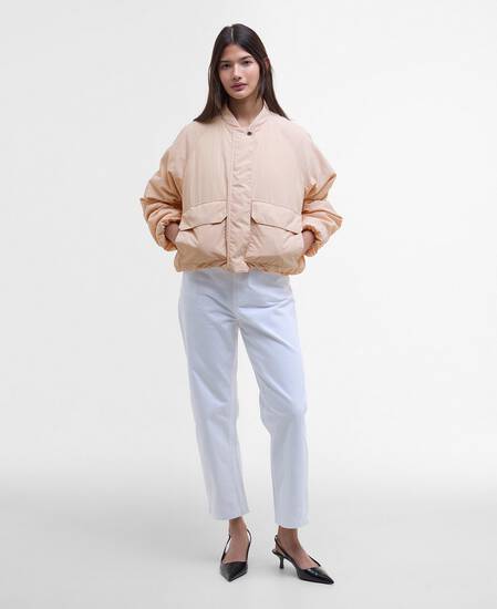 Costello Bomber Jacket Light Peach Costello Bomber Jacket Light Peach