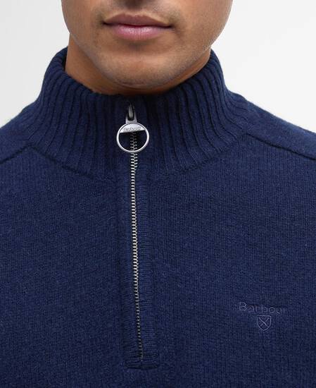 Grangetown Half-Zip Jumper Navy