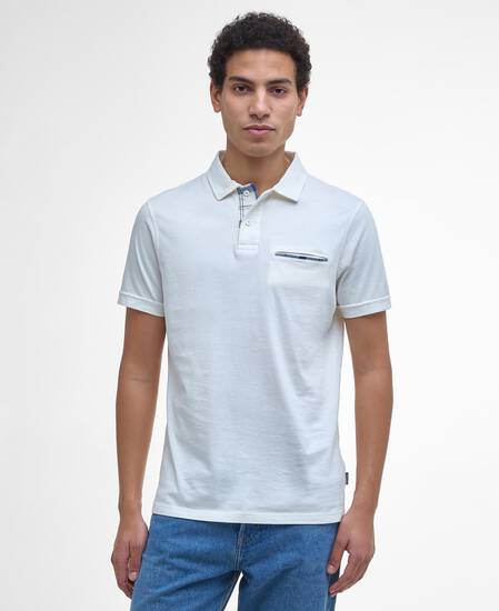 Milhurst Tailored Polo Shirt Whisper White
