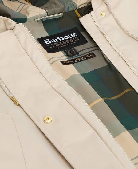 Thixendale Showerproof Jacket Oatmeal/Ancient Tartan