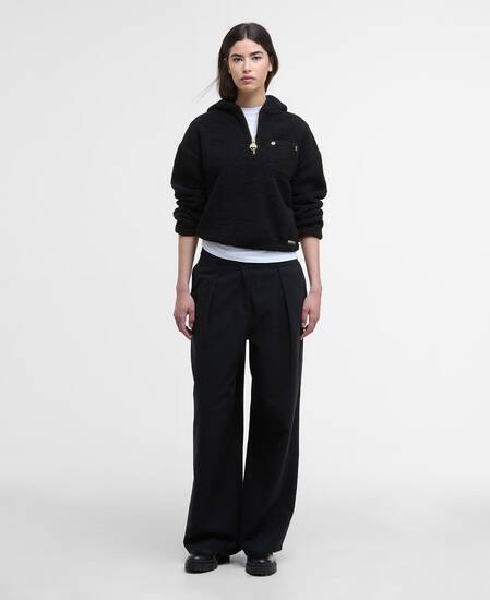 Lola Fleece Hoodie Black