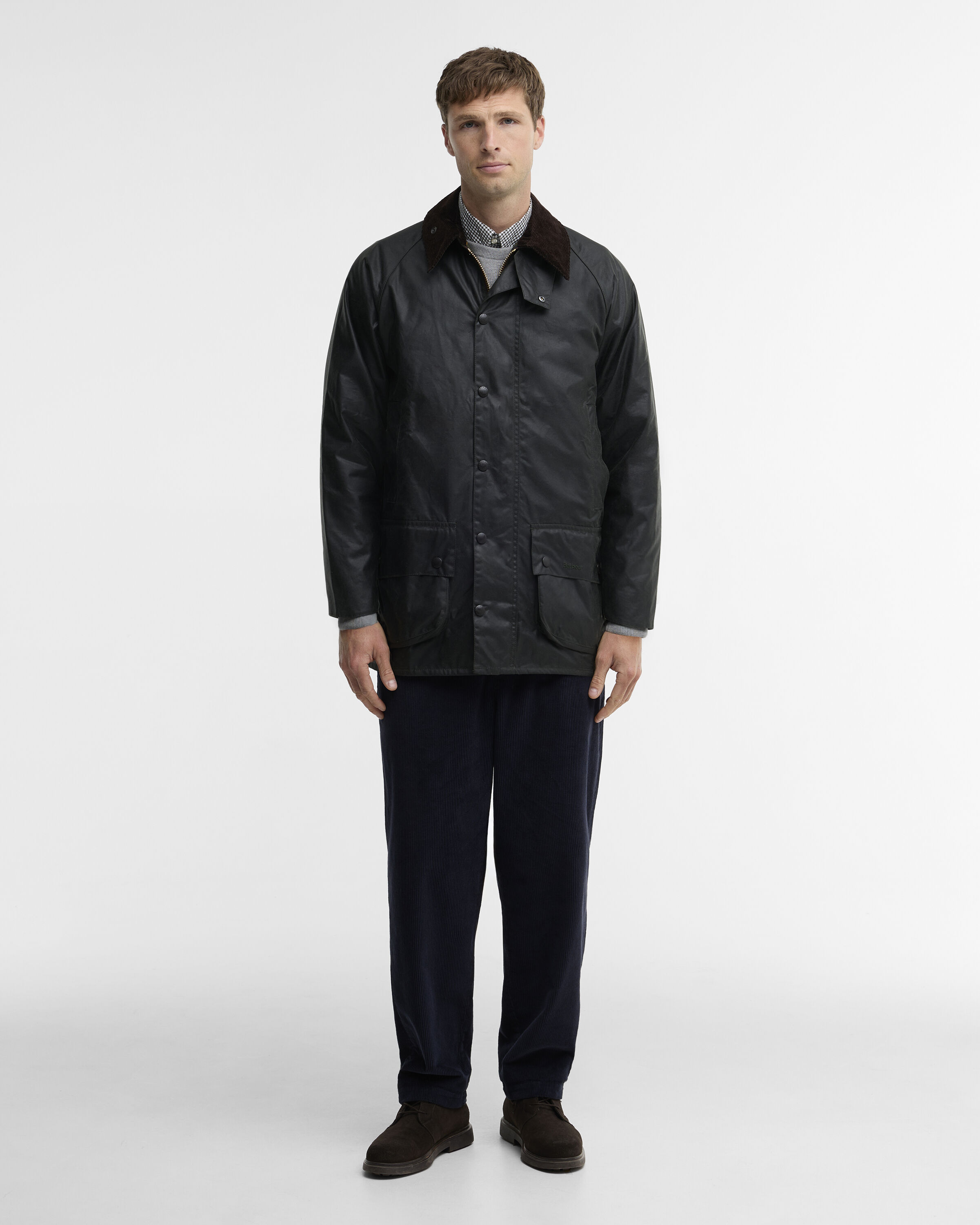 Border&reg; Waxed Jacket Sage