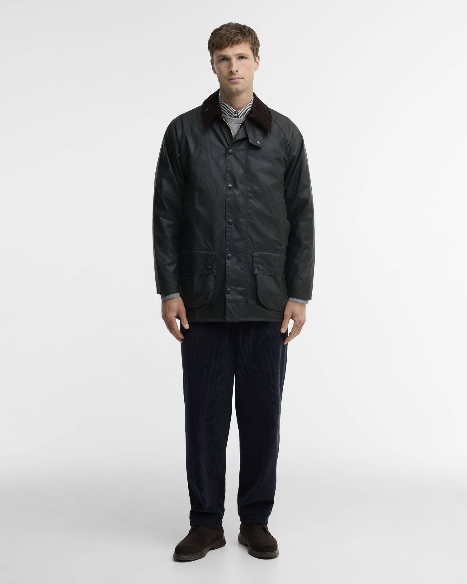Border&reg; Waxed Jacket Sage image number 1