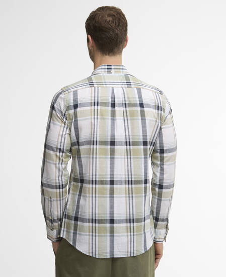 Kidd Tailored Long-Sleeved Shirt Laurel Green