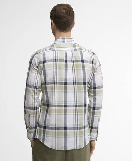 Kidd Tailored Long-Sleeved Shirt Laurel Green