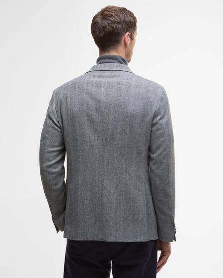 Sutherland Herringbone Blazer Grey Sutherland Herringbone Blazer Grey