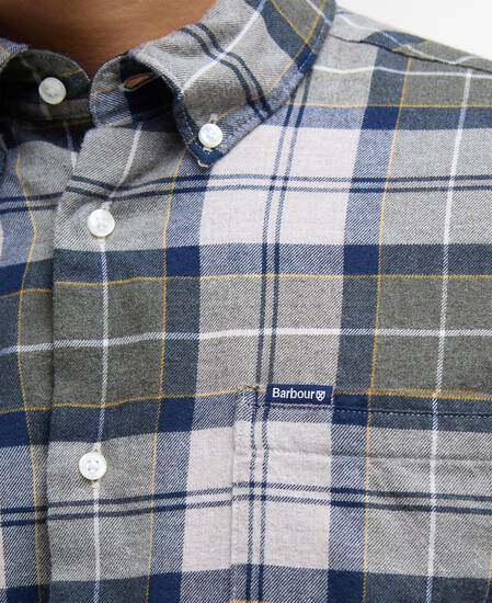 Fortrose Tailored Long-Sleeved Shirt Forest Mist Fortrose Tailored Long-Sleeved Shirt Forest Mist
