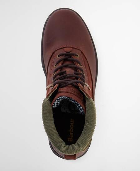 Laurelle Lace-Up Boots Mahogony/Choc Nubuck