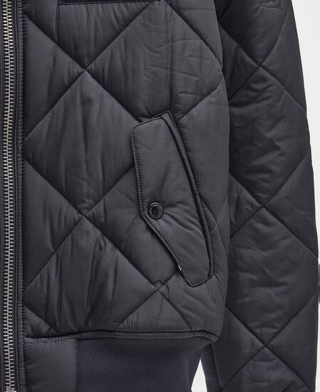 Merchant Quilted Jacket Classic Black