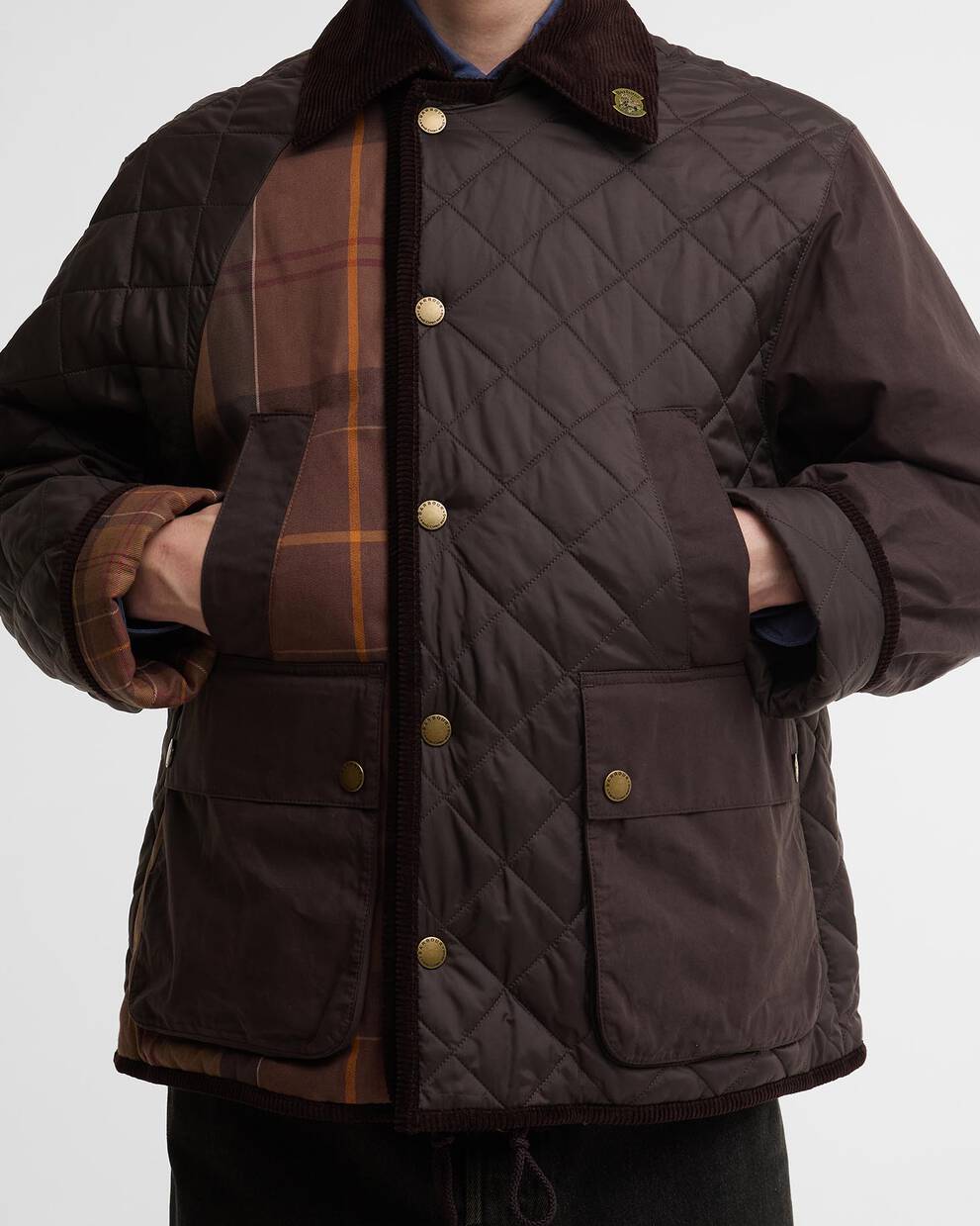Giacca trapuntata Fendale Barbour x Feng Chen