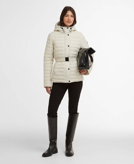 Jada Puffer Jacket Bone White