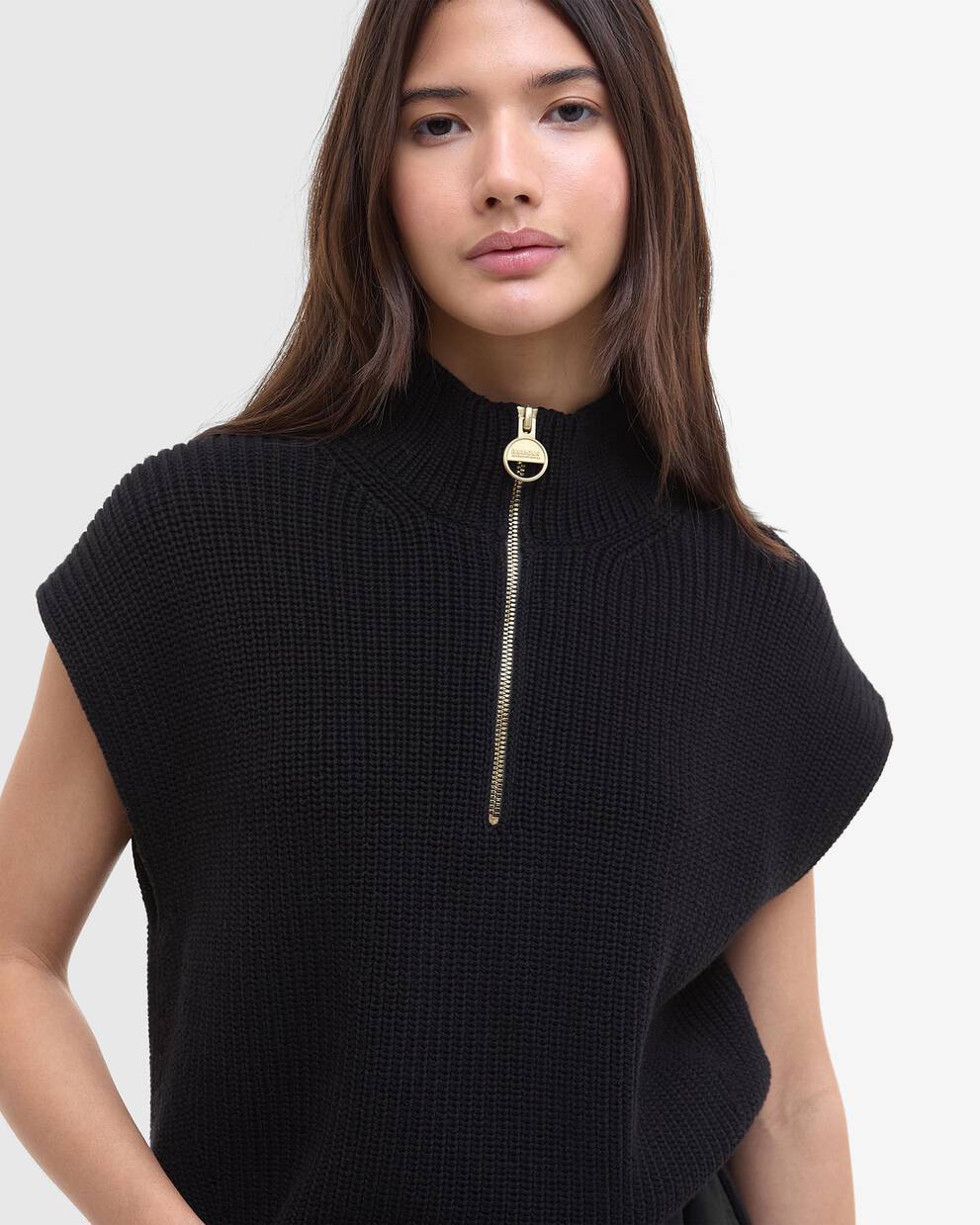 Clara Sleeveless Knitted Jumper