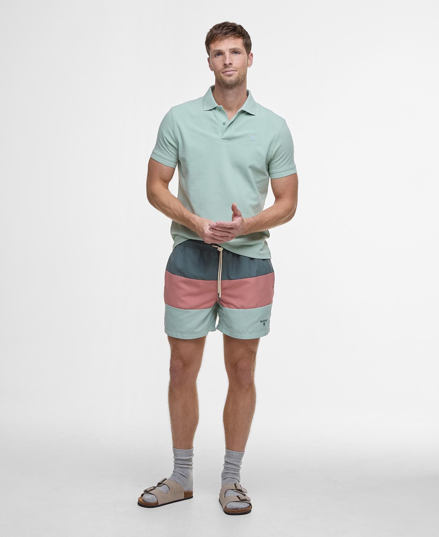 Sports Short-Sleeved Polo Shirt Pale Apple