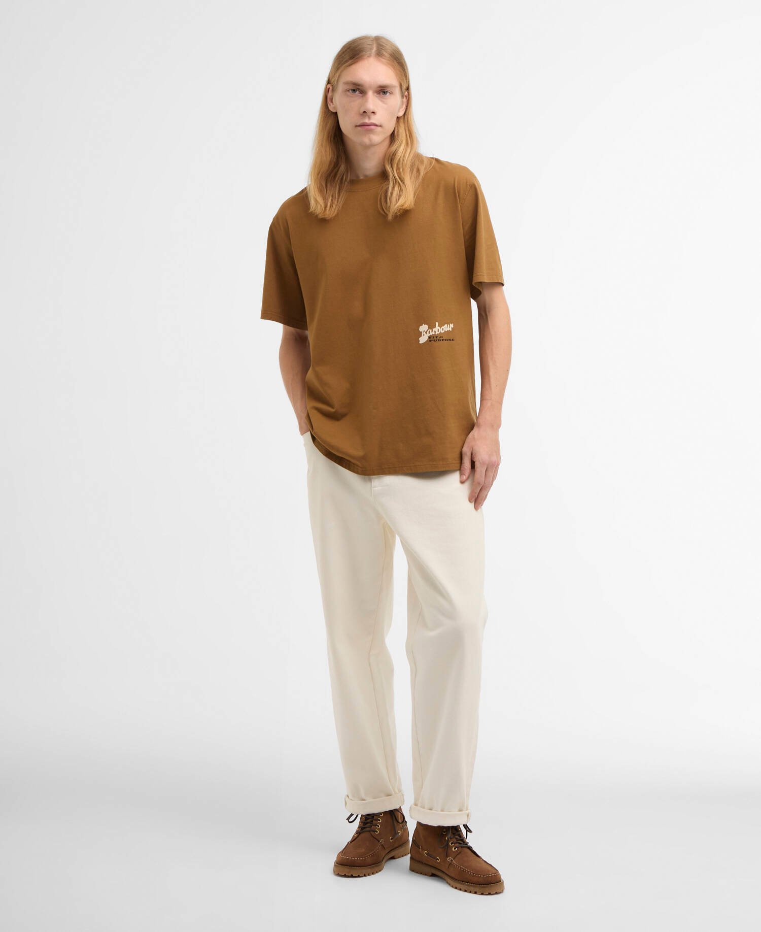 Terrain Oversized Graphic T-Shirt Breen image number 1