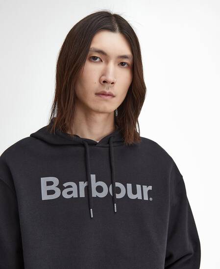 Brushed Nicholas Oversized Hoodie Classic Black