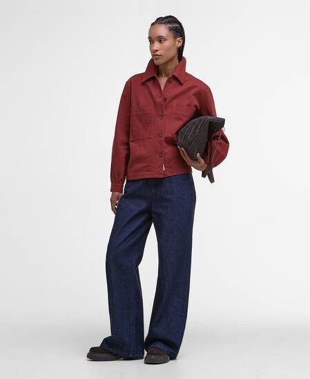 Willow Overshirt Burnt Henna