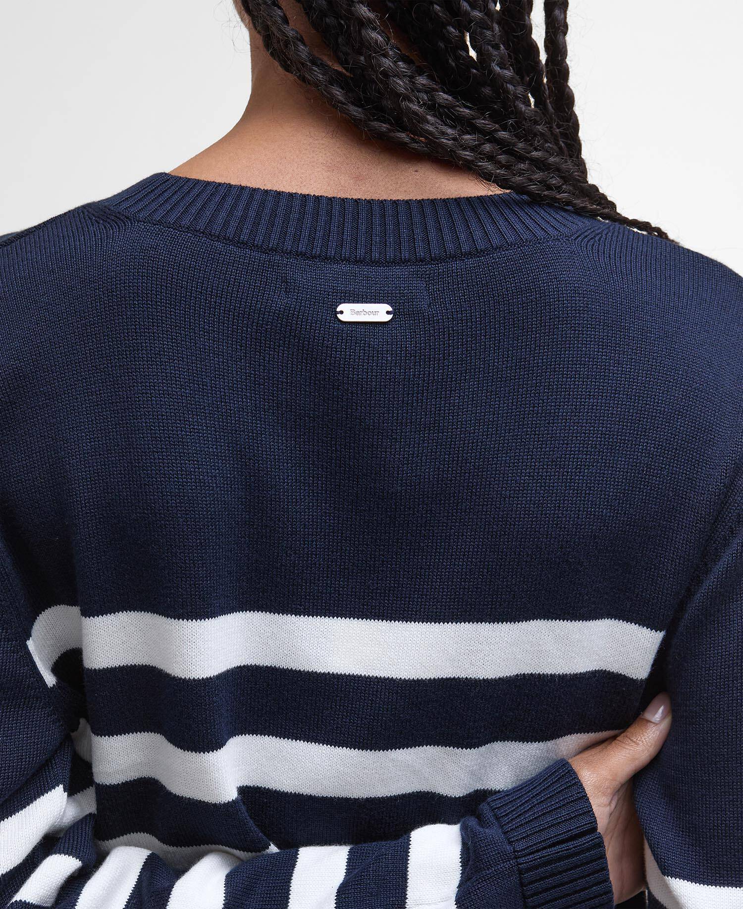 Demi Striped Crew Neck Jumper image number 5
