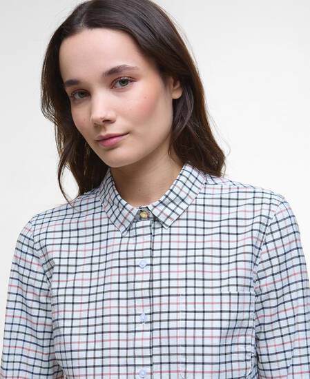 Camicia Woodside a maniche lunghe dalla vestibilità leggermente aderente Arabesque Check