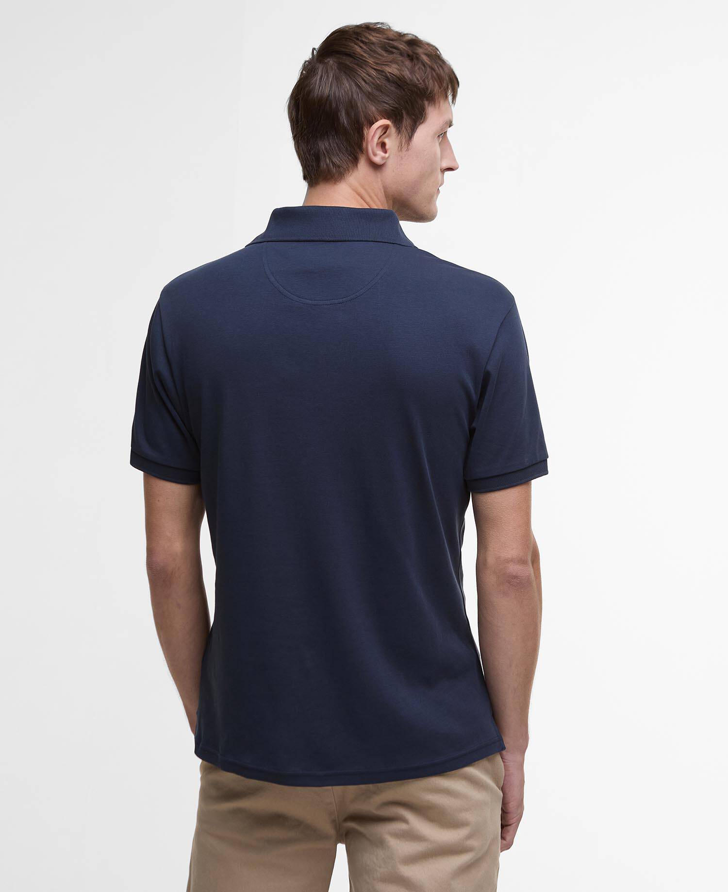 Hylton Short-Sleeved Polo Shirt Classic Navy image number 2