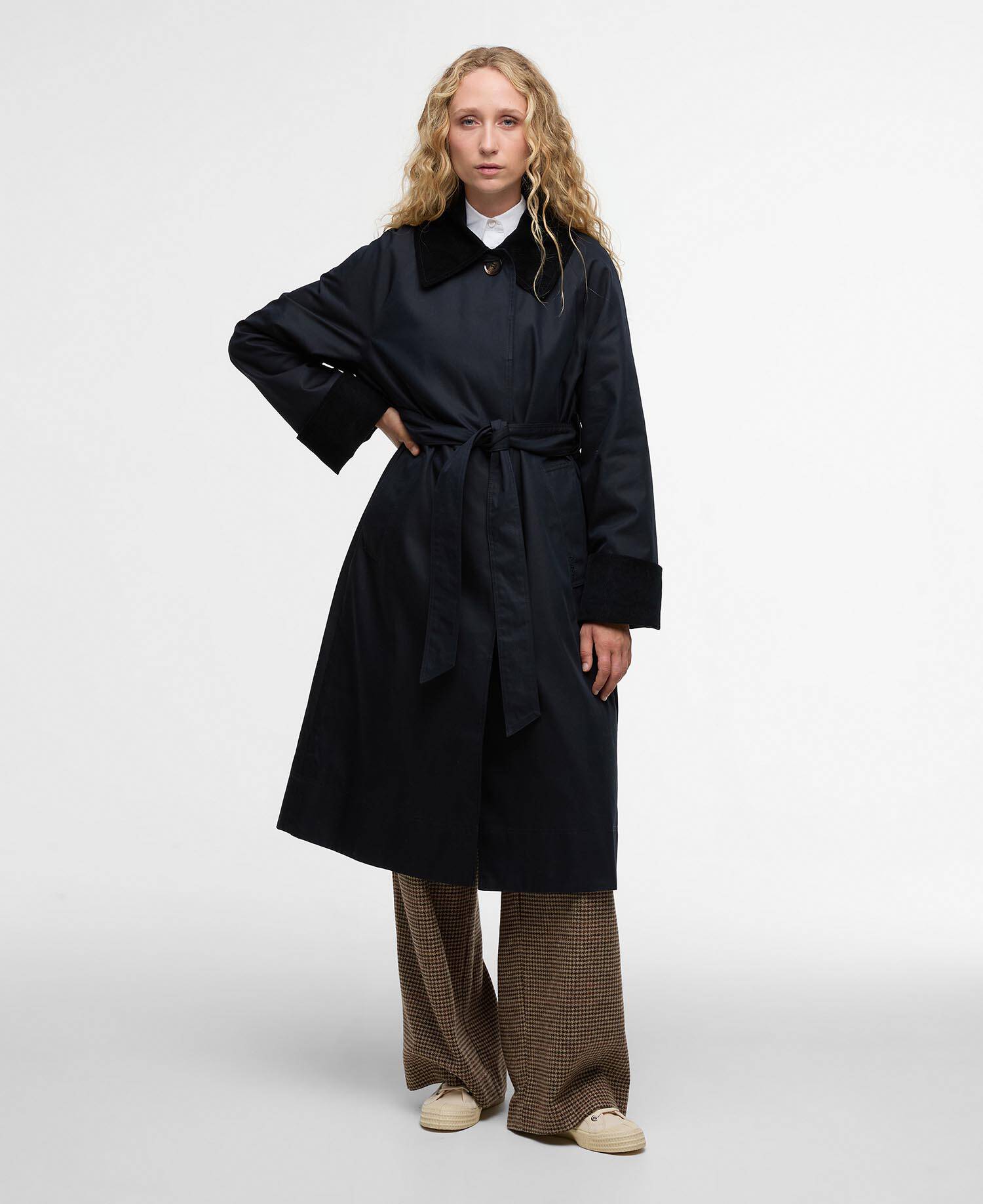 Reagan Showerproof Jacket Dark Navy/Ancient Poplar image number 1