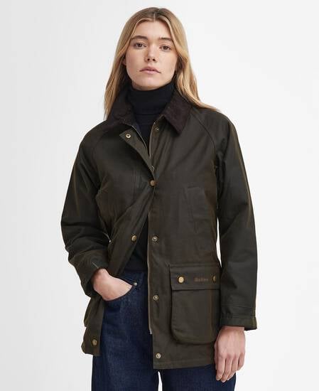 Acorn Waxed Jacket Olive