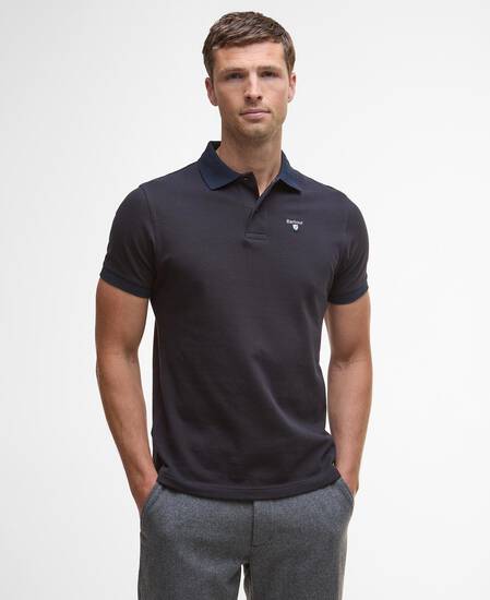 Essential Sports Mix Short-Sleeved Polo Shirt Dark Oak Essential Sports Mix Short-Sleeved Polo Shirt Dark Oak