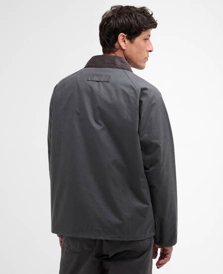 Re-Engineered Blackett Spey Waxed Jacket Asphalt