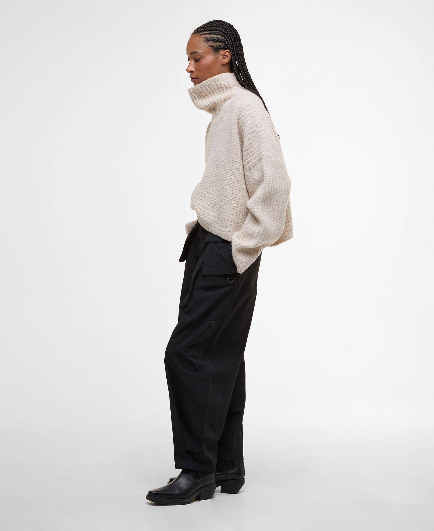 Imelda Funnel-Neck Jumper image number 1