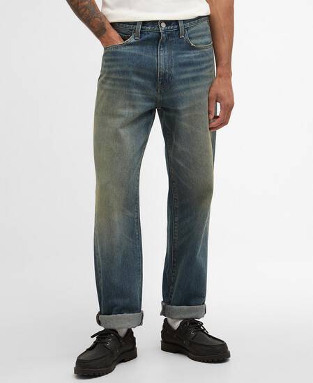 Barbour x Levi's 568™ Loose Jeans Dark Worn Barbour x Levi's 568™ Loose Jeans Dark Worn