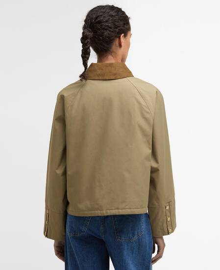 Phoebe Casual Jacket Military Brown