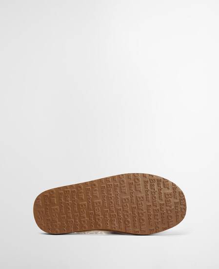 Claudia Tartan Mule Slippers Hessian Tartan