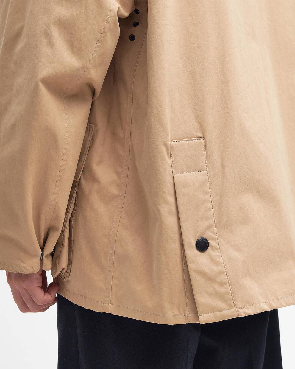 Peached Oversized Bedale Casual Jacket