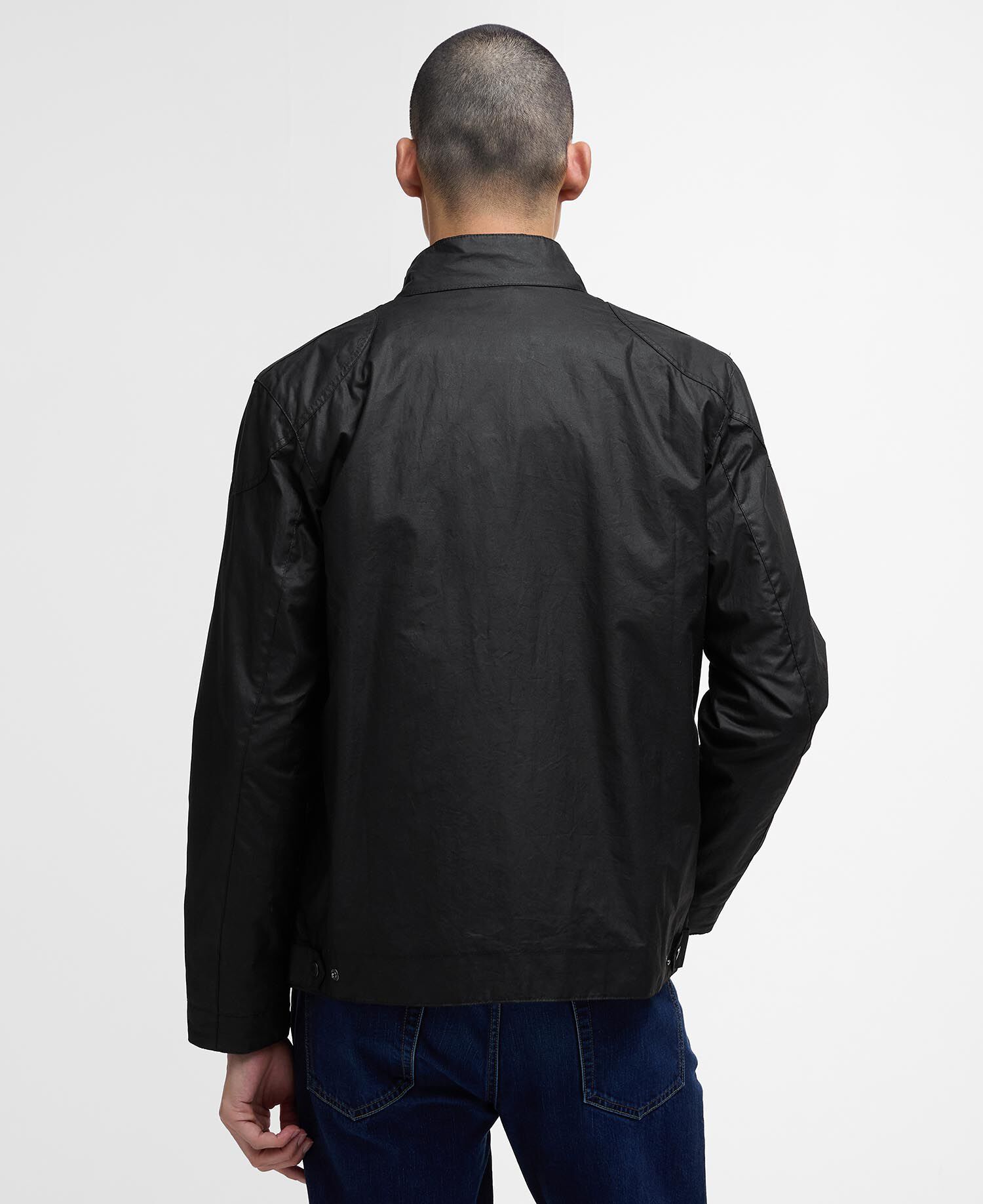 Merton Waxed Jacket Classic Black