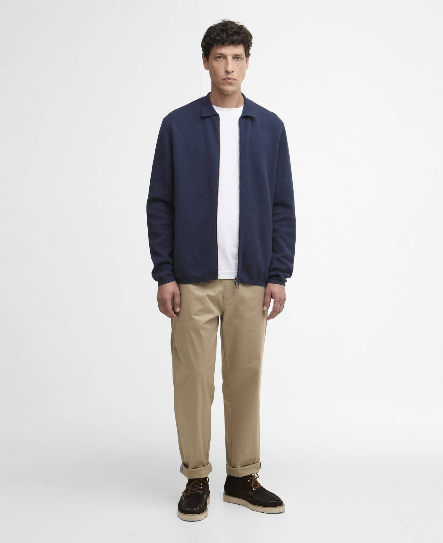 Maglione con zip Crowcombe image number 1