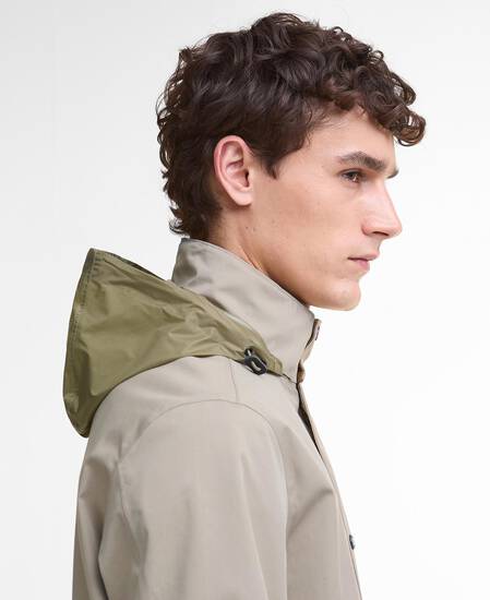 Giacca impermeabile Chelsea Washed Stone