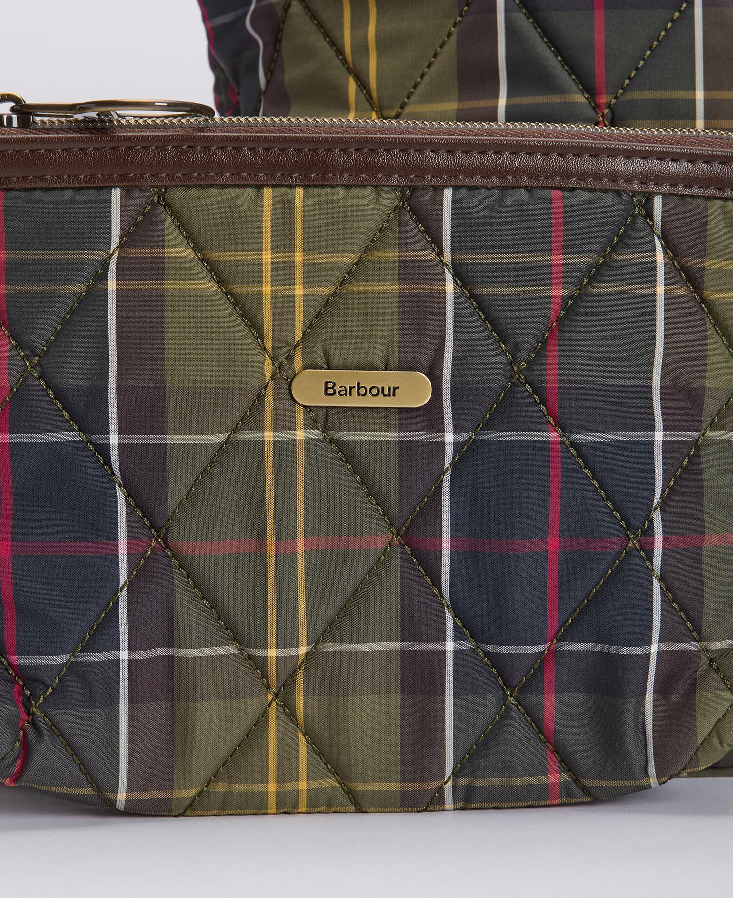 Wetherham Quilted Tartan Tote Bag Classic Tartan