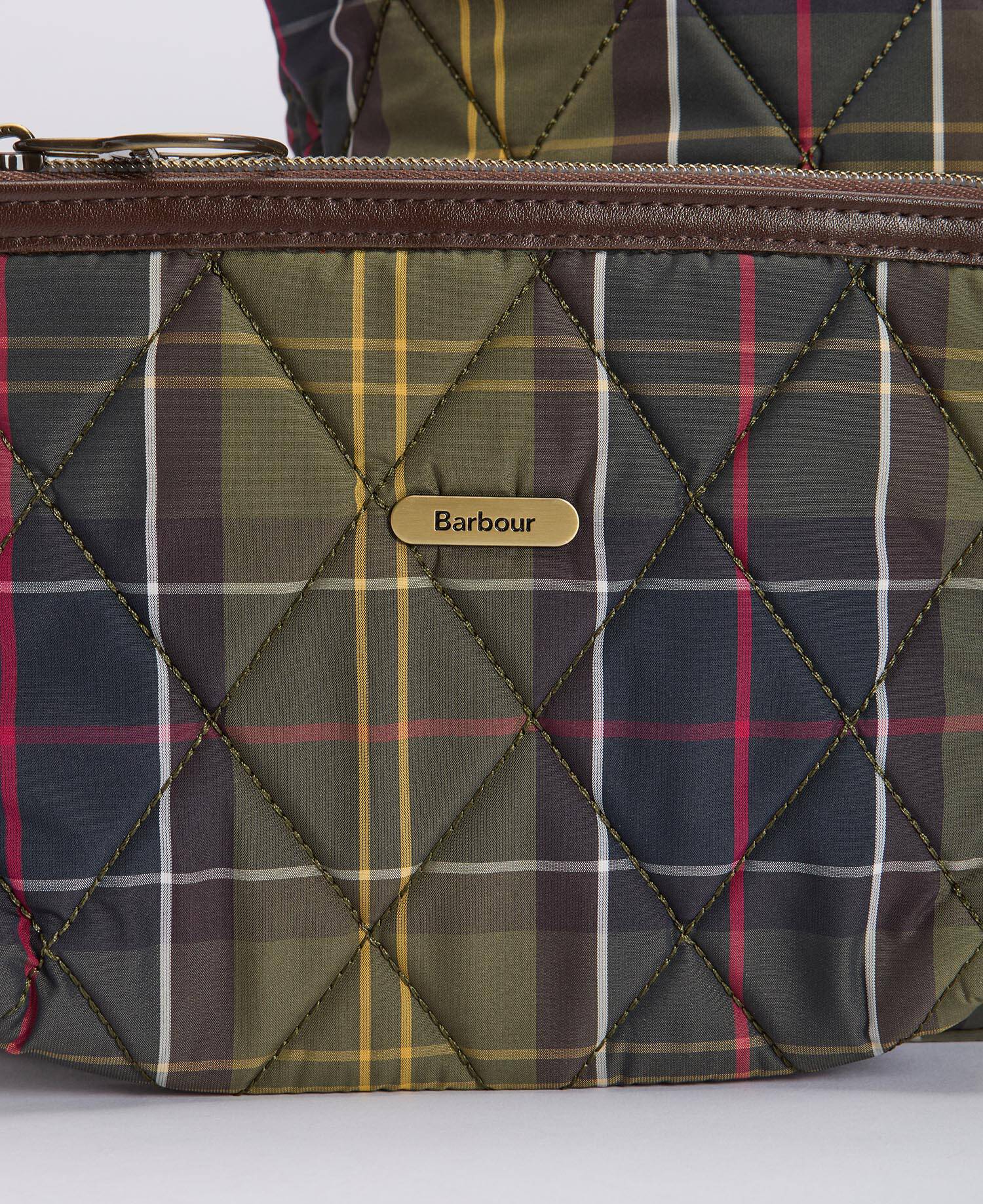 Wetherham Quilted Tartan Tote Bag Classic Tartan image number 6