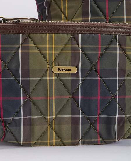 Wetherham Quilted Tartan Tote Bag Classic Tartan
