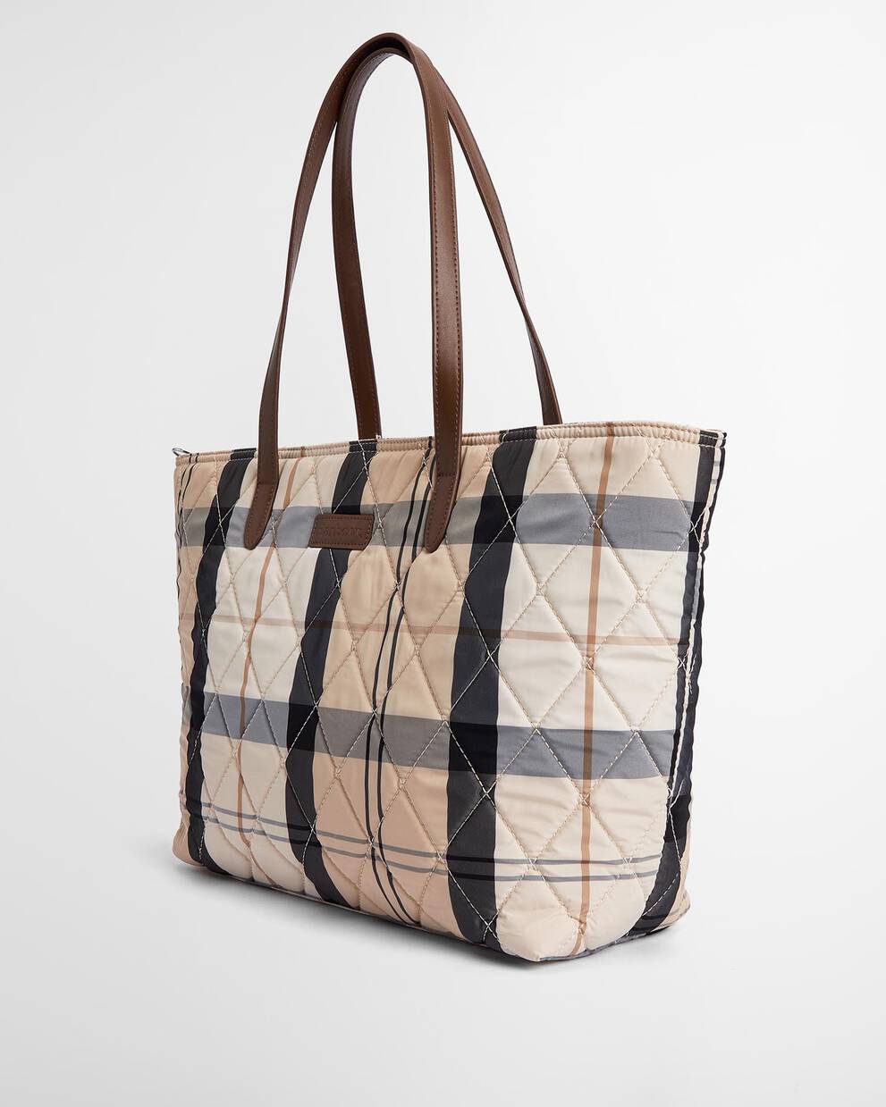Wetherham Quilted Tartan Tote Bag