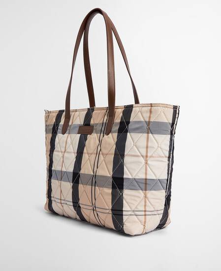 Wetherham Quilted Tartan Tote Bag 