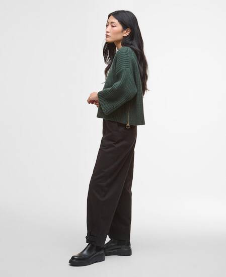 Maglione girocollo Lilian Olive