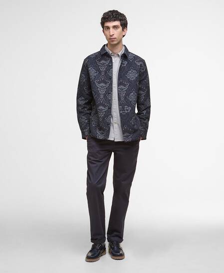 Overshirt Waterhouse Jacuard Navy