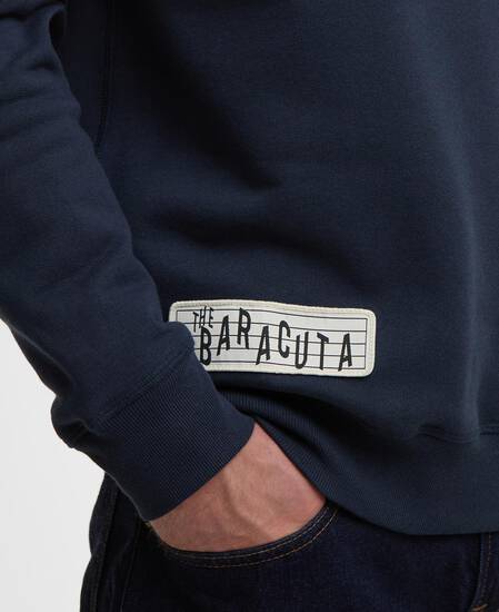 Barbour x Baracuta Northern Sweatshirt Navy